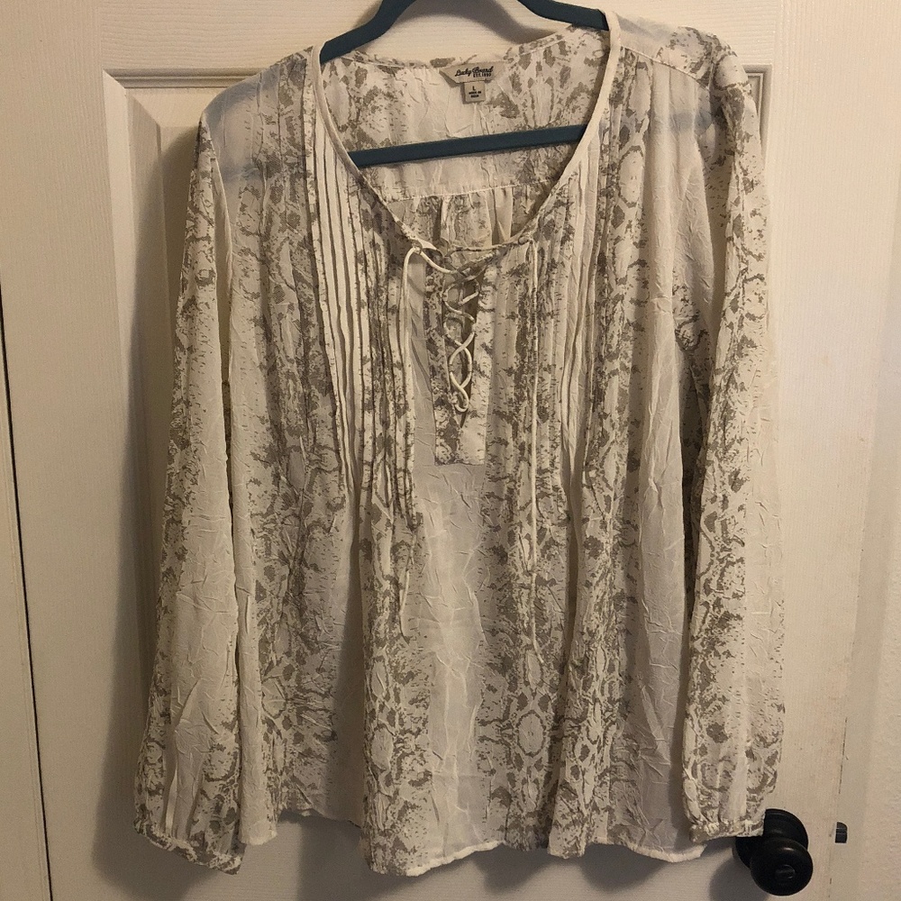 long sleeve blouse